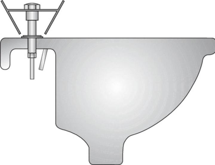 Produktbild Gedore 316500 Standhahnmutterschlüssel 260 mm (265 mm)