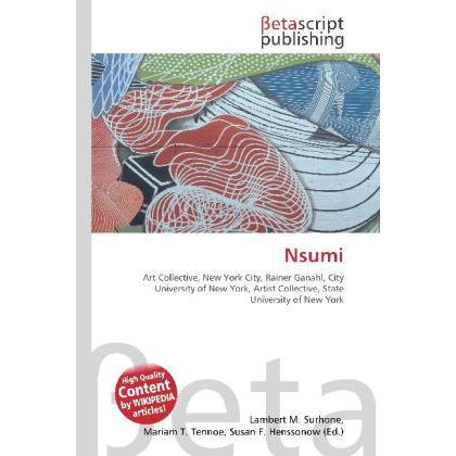 Nsumi, Fachbücher von Lambert M. Surhone, Miriam T. Timpledon, Susan F. Marseken