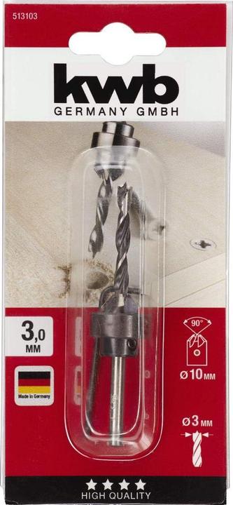 Actual product image kwb Plug-on counterbore/deepest/Bo.3 (3 mm)