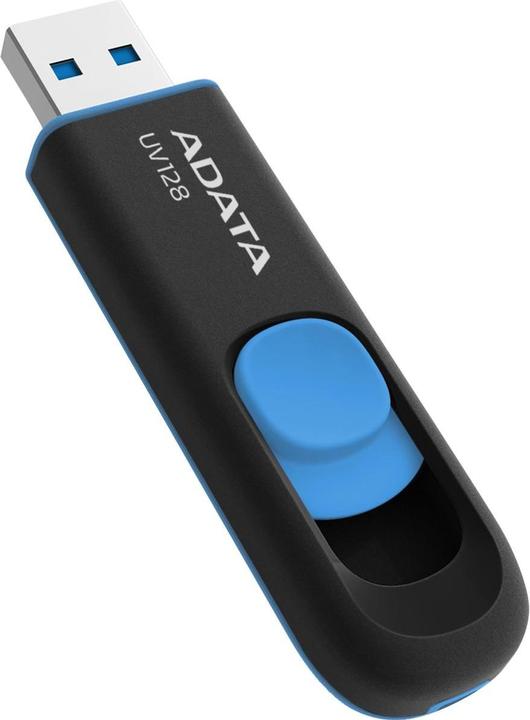 Actual product image Adata UV128 - USB Flash Drive - 256 GB - USB 3.2 Gen 1 (256 GB, USB-A)