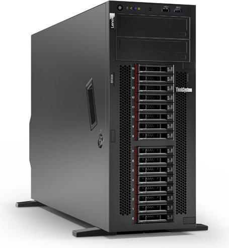 Produktbild Lenovo ThinkSystem ST550 (Intel Xeon Silver 4210, 16 GB, Tower Server)