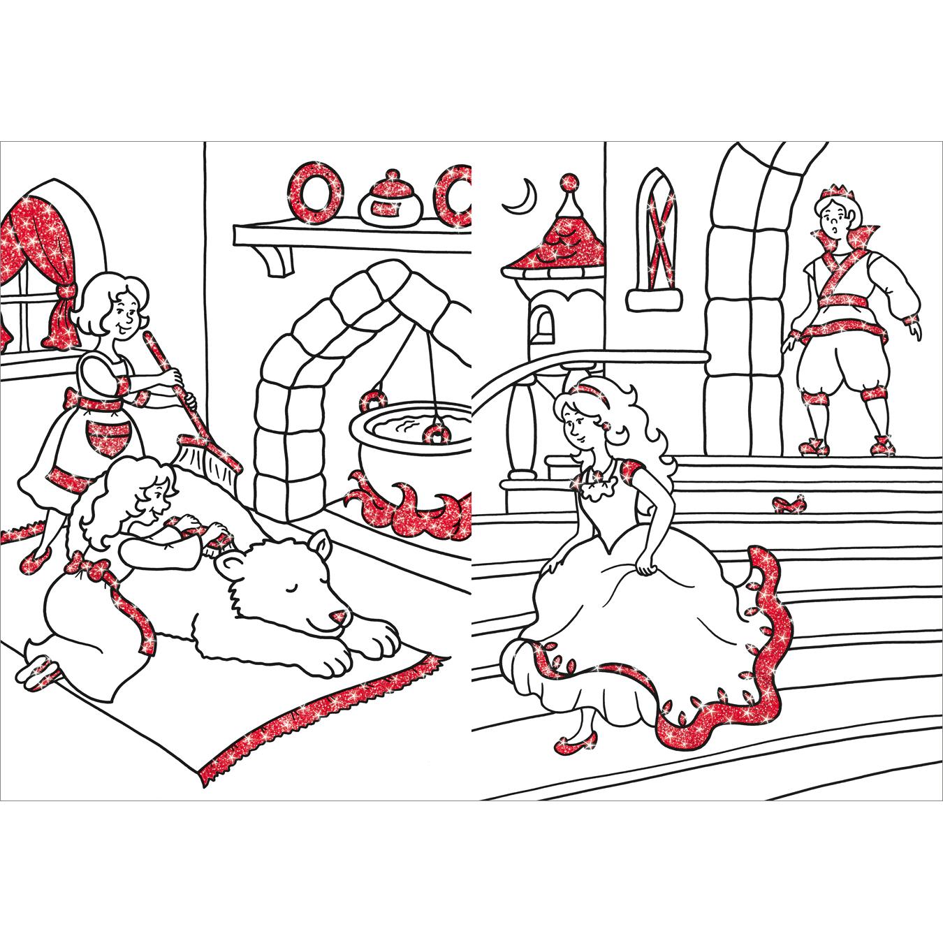 Thumbnail - Tessloff Glitzerzauber Malbuch. Märchen