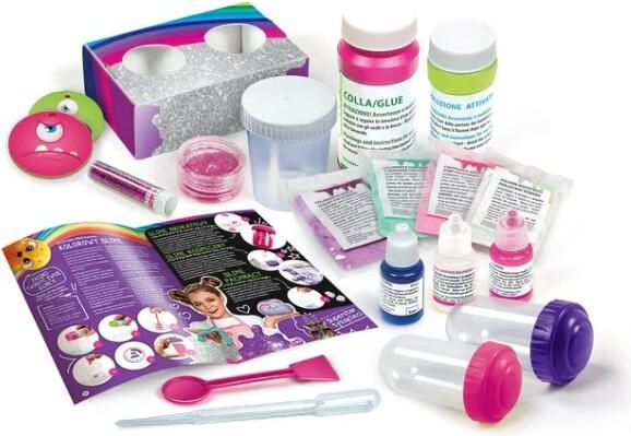 Actual product image Clementoni Slime is extremely colourful