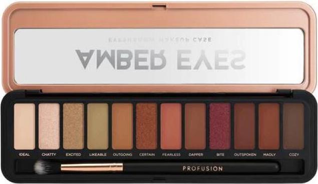 Profusion Amber Eyes Eyeshadow Palette - 12 Grams (Amber Eyes)