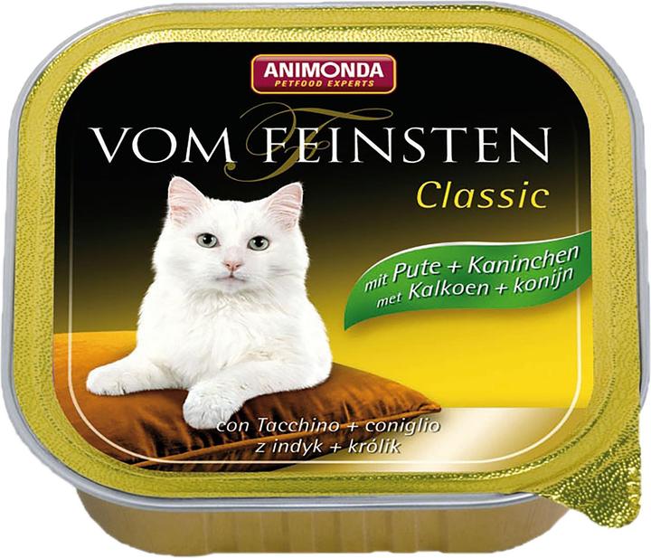 animonda Vom Feinsten Adulte avec dinde et lapin (Adulte, 1 pcs, 100 g)