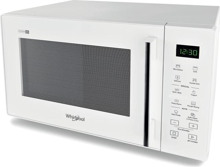 Produktbild Whirlpool MWP 253 W Flache Aufbaumikrowelle mit Grill 25 L 900 W Weiss (25 l)