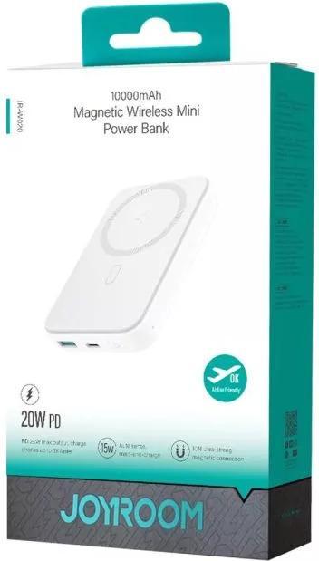 Actual product image Joyroom Mini Magnetic Wireless Powerbank (20W) (10000 mAh, 20 W, 37 Wh)