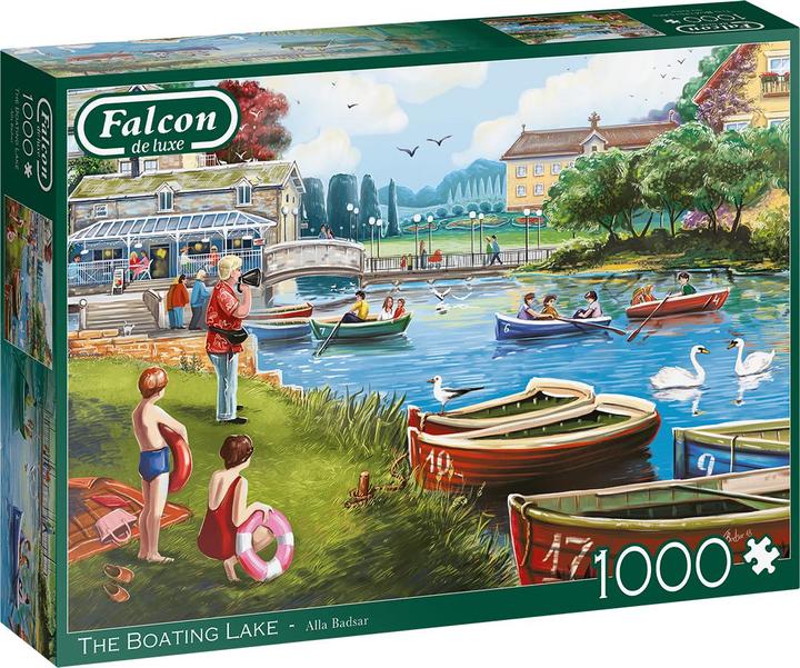 Image du produit Jumbo Puzzle 1000 Falcon Harbor ant ežero G3 (1000 pièces)
