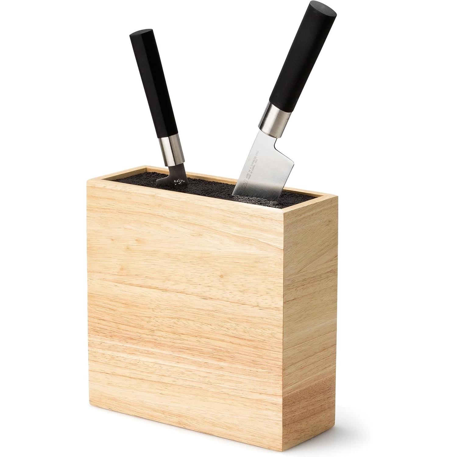 Thumbnail - Continenta Gummibaum Messerblock, Messerblock, Braun