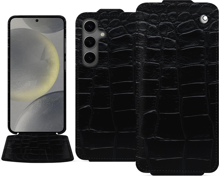 Actual product image Noreve Vertical leather shell (Samsung Galaxy S24)