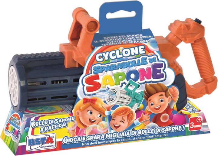 Immagine prodotto Rs Toys Pistola Cyclone Sparabolle Sapone 56 ml