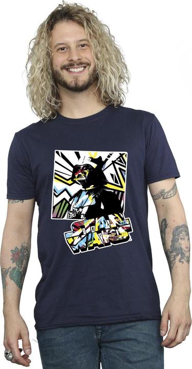 Produktbild Star Wars Vader Water Colour Pop Art TShirt (5XL)