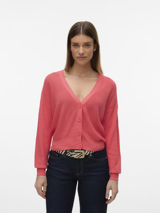 Image du produit Vero Moda Vmnewlexsun Ls Short V-Neck Car Ga Noos (XL)