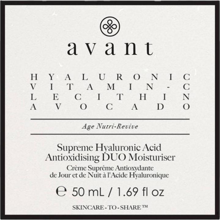 Actual product image Avant Skincare - Anti-Aging DUO Facial Care Day & Night with Hyaluronic Acid (24h cream)