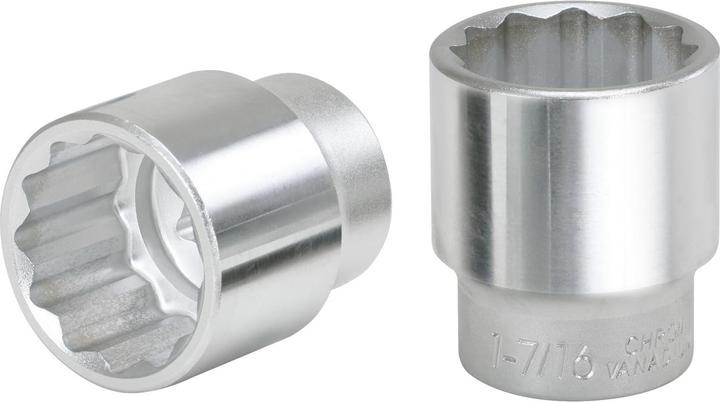Actual product image KS Tools 1" 12-edge socket short (2.7/16")