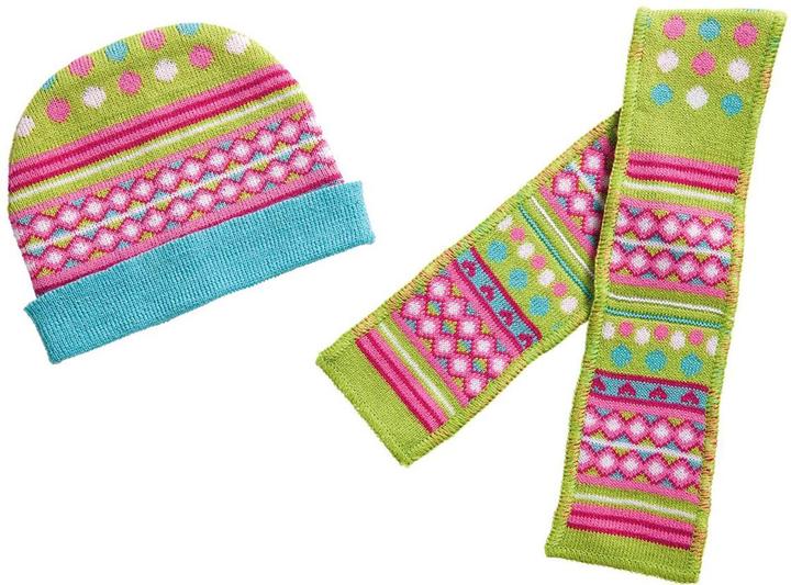Heless Poppenmuts en sjaal