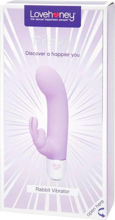 Actual product image Lovehoney Frisky Rabbit Vibrator
