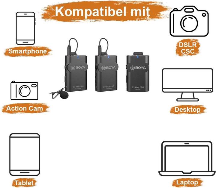 Produktbild Walimex pro pro Boya WM4 Pro K-2 Mikrofon 3er Set