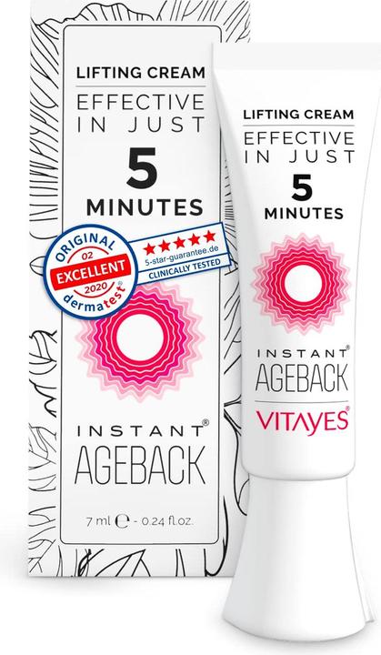 Produktbild Vitayes Instant Ageback (7 ml, Tagescreme)