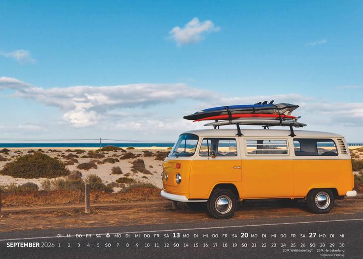 Produktbild Volkswagen Bulli Kalender 2026