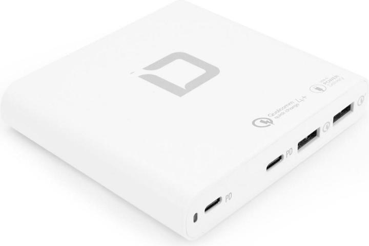 Actual product image Dicota Power supply 120 W USB-C Universal Pro EU + UK (120 W)