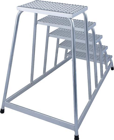 Actual product image Krause Assembly steps, with aluminium grating steps (Scaffolding, 140 cm)