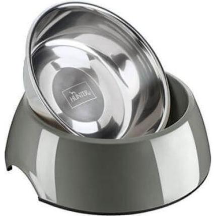 Mangeoire pour chiens Hunter Gris 700 ml Mélamine