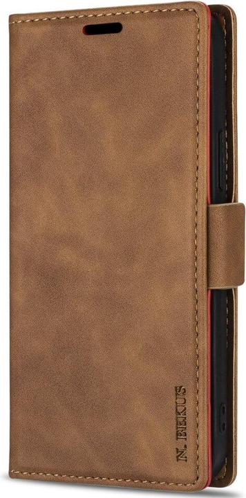 Image du produit N.Bekus iPhone 13 Pro - étui flip marron (Apple iPhone 13 Pro)