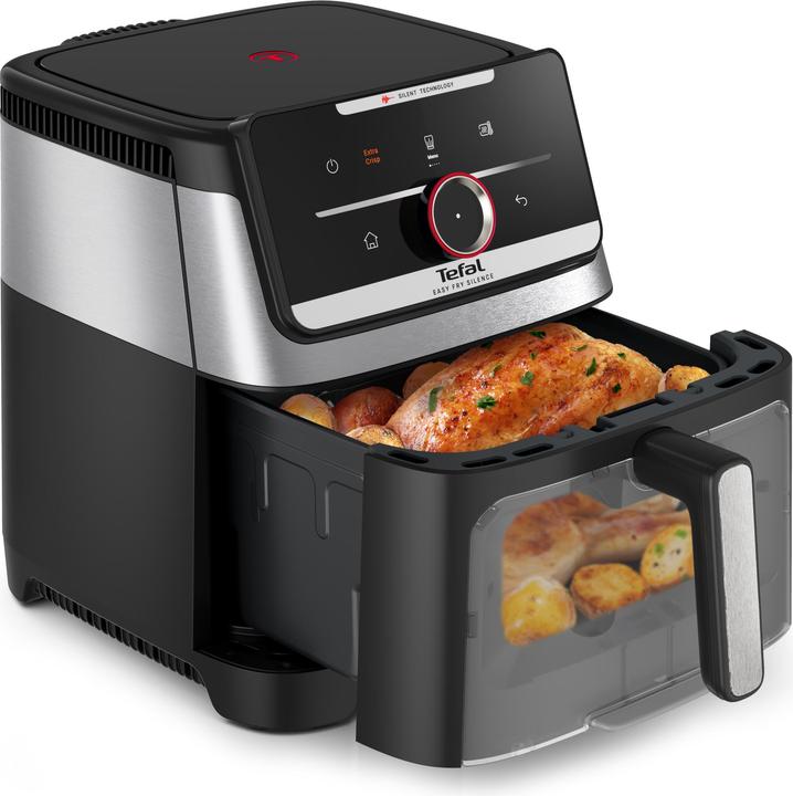 Produktbild Tefal EY876D Easy Fry Smart & Silence Heissluft-Fritteuse 7L