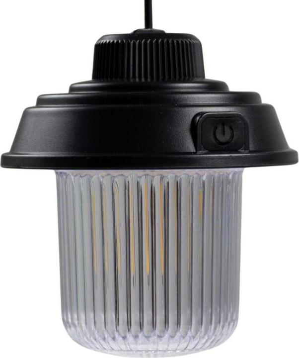 Actual product image Redcliffs Latarka Lampa Camping USB 3 Rodzaje światła Czarny