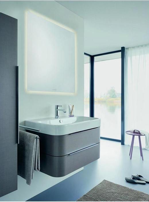 Actual product image Duravit Mbel washbasin Happy D.2 80 cm white 2318800000 (505 mm, 800 mm)