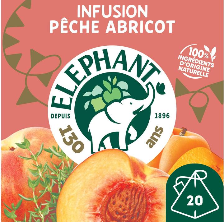 Produktbild Elephant Infusion Péche Abricot (38 g)