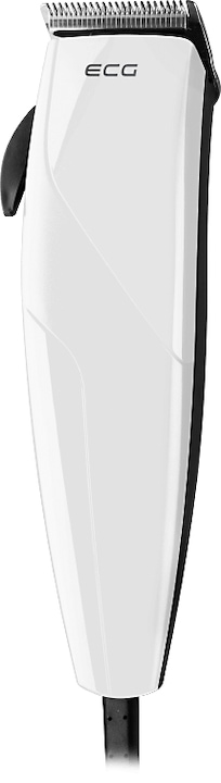 Produktbild ECG ZS 1020 Baltas Haarschneider mit Kabel, Nerūdijantis plienas feste und bewegliche Klingen, 6 Kammauf