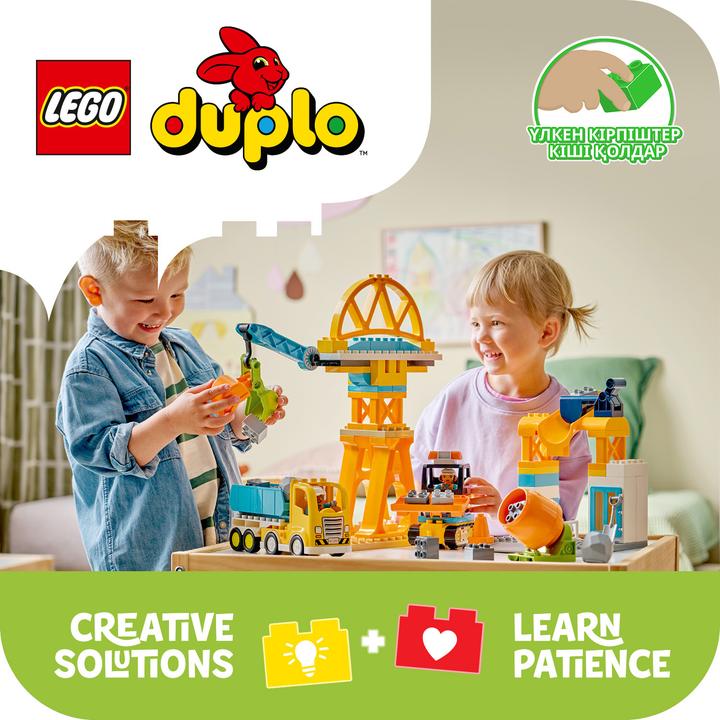 Produktbild LEGO Baustelle mit Baufahrzeugen – 3-in-1-Set (10476)