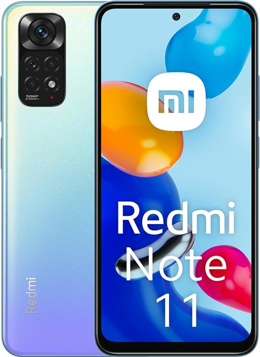 Xiaomi Redmi Note 11 (64 GB, Star Blue, 6.43", Dual SIM, 4G)