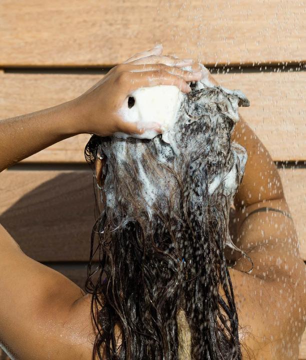 Actual product image Green Room Shampoo & Conditioner Set Sunny (720 ml, Solid shampoo)