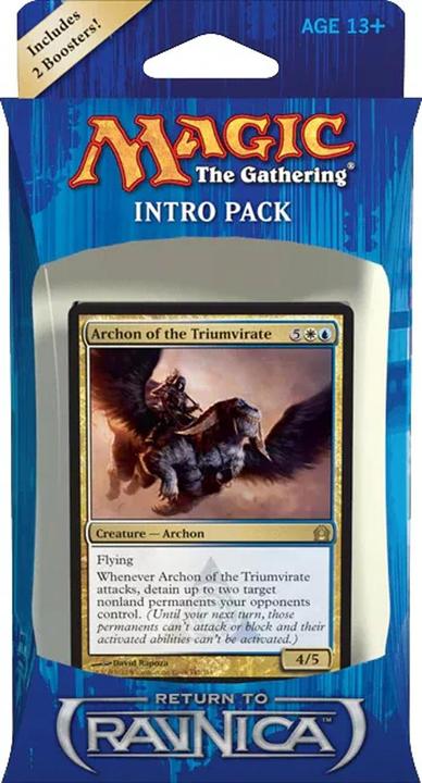 Actual product image Magic the Gathering Return to Ravnica Intro Pack - Izzet Ingenuity - - EN (English, Beginner Box)