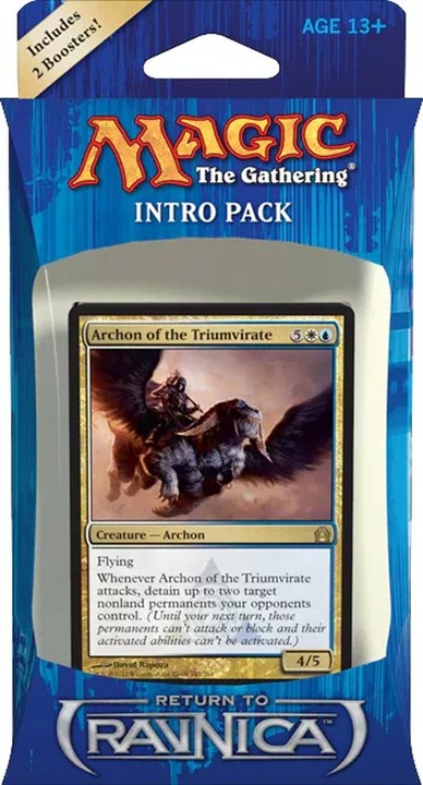 Immagine prodotto Magic the Gathering Ritorno a Ravnica Intro Pack - Izzet Ingenuity - - IT (Inglese, Box per principianti)