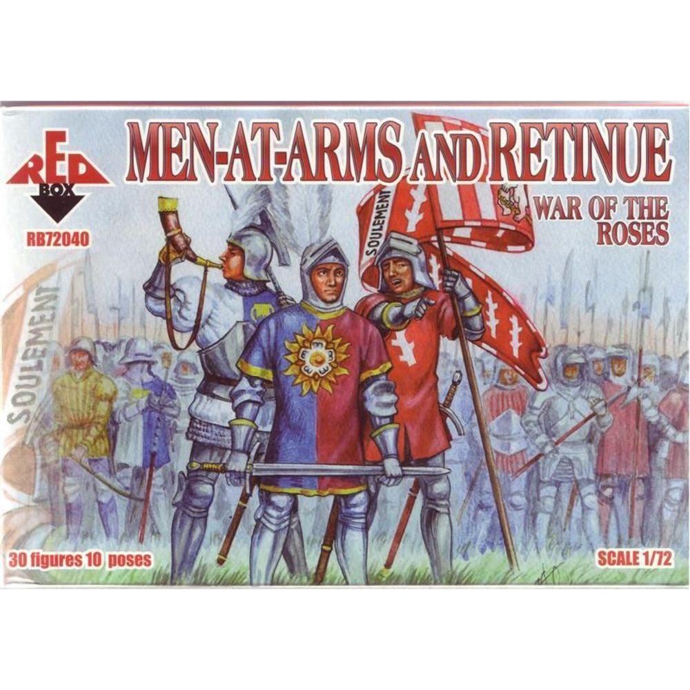 Red Box War of the Roses 1. Men-at-Arms & Retinu