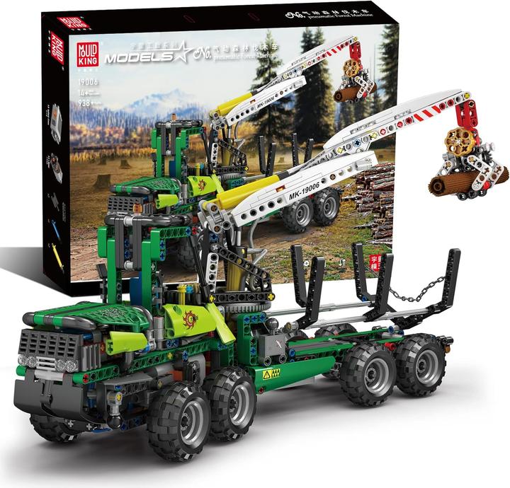 Actual product image Mould King Pneumatic Forest Machine