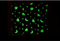 Immagine prodotto Ootb Coperta, pianeti (130 x 150 cm)