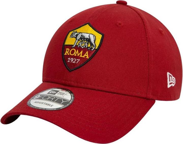 Produktbild New Era 9Forty Strapback Cap - AS Roma rot (One Size)