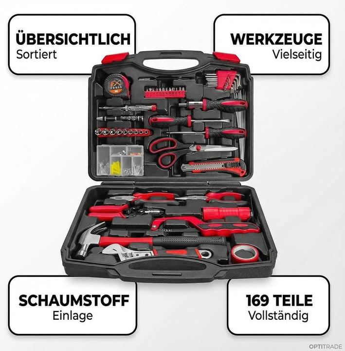 Actual product image FX Tools Werkzeugkoffer-Set (169 pieces)