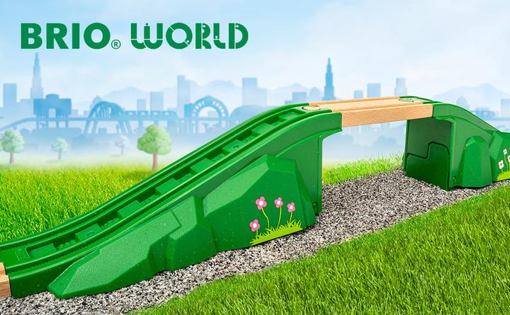 Image du produit Ravensburger BRIO World - 36107 Pont modulaire | Accessoires de train pour enfants de 3 ans et plus