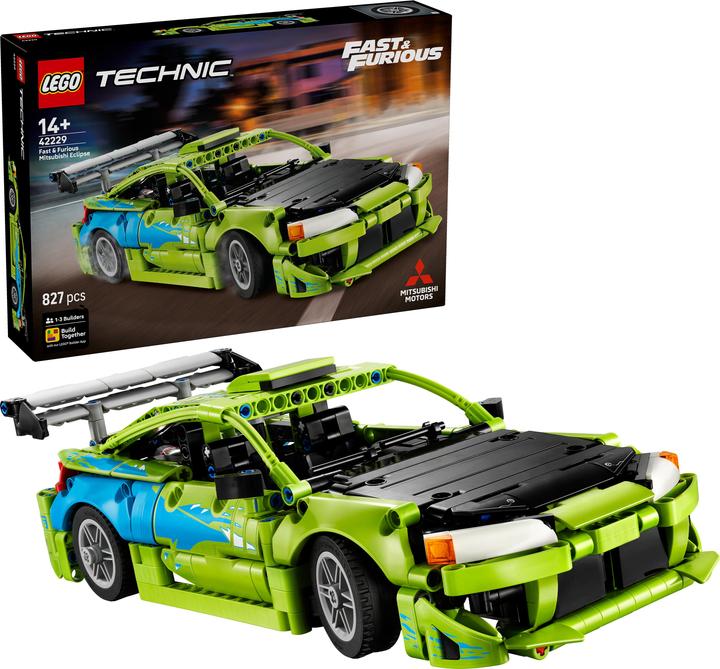 Produktbild LEGO Mitsubishi Eclipse Fast and Furious (42229, LEGO Technic)