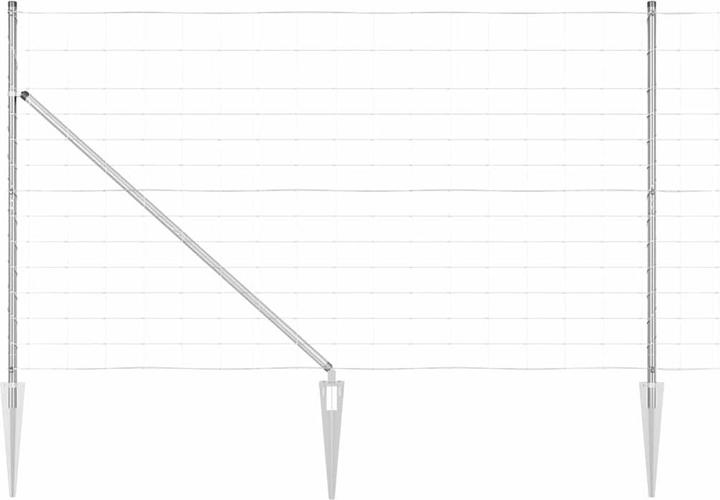 Produktbild vidaXL Outdoor-Zaunpfosten