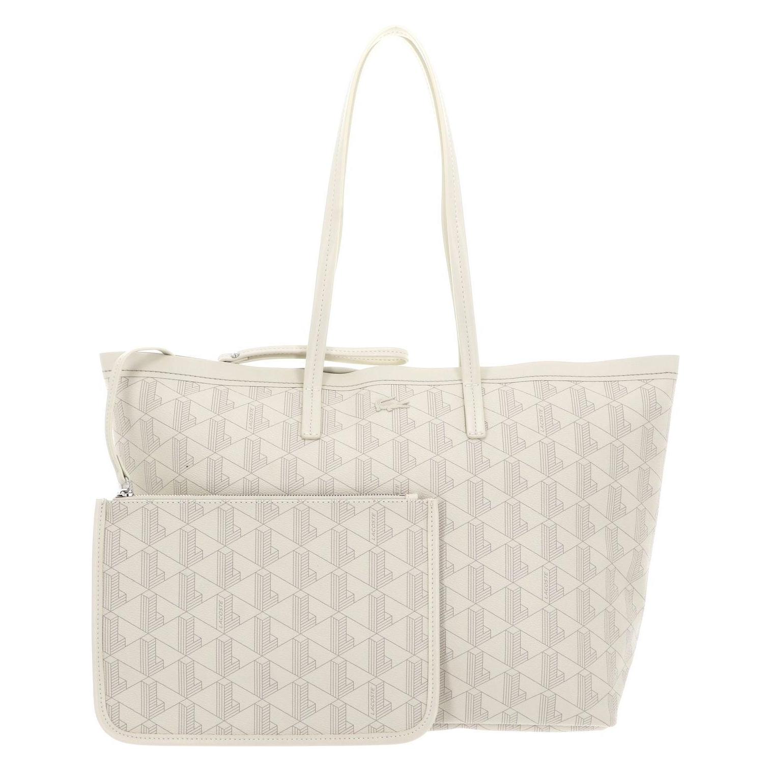 Lacoste, Damen, Handtasche, Shopping Bag, Beige