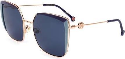 Carolina Herrera Her 0111/S Glasses Blue Azure 57 for Women