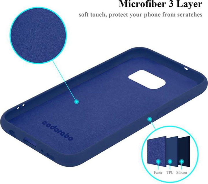 Produktbild Cadorabo TPU Liquid Silicone Case Cover (Samsung Galaxy S7)