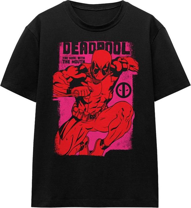 Produktbild Deadpool Merc With A Mouth Attack TShirt (L)